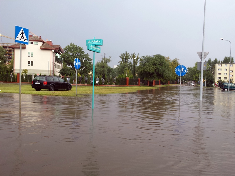 Białystok:  Najbardziej wilgotny lipiec od 50 lat