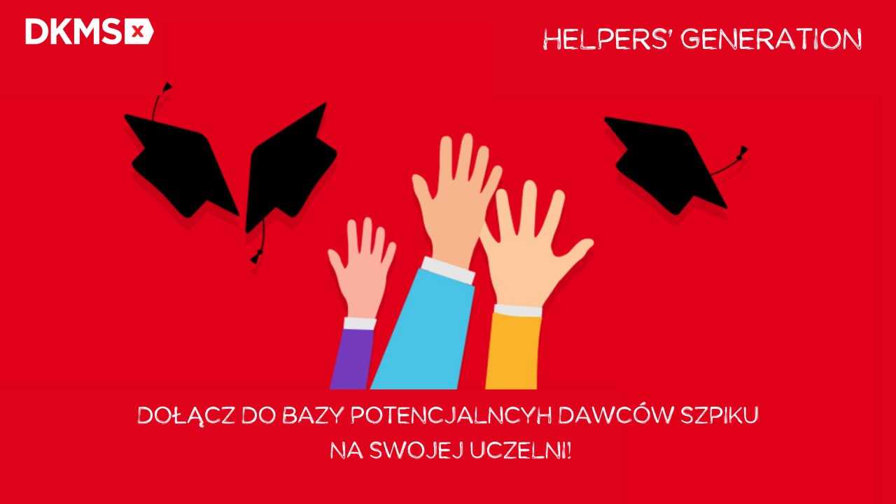 Helpers' Generation - akcja rejestracji dawców szpiku na białostockich uczelniach