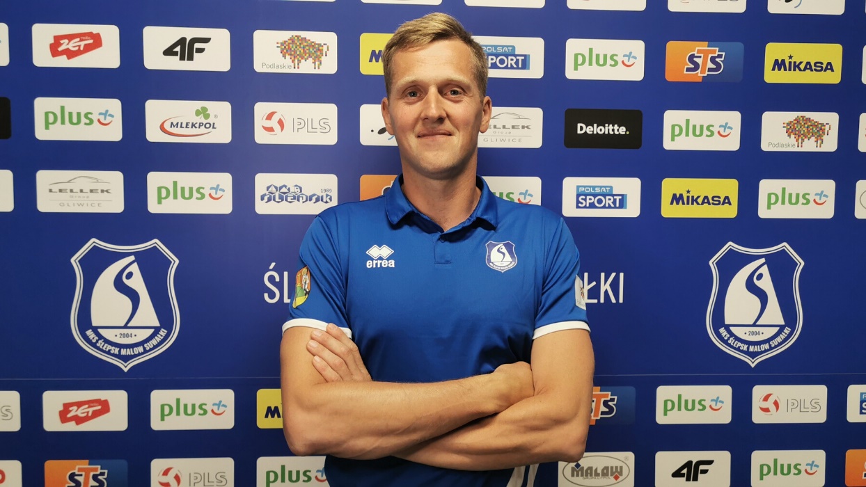 Z parkietu na trenerską ławkę - nowa rola Kamila Skrzypkowskiego w Ślepsku Malow Suwałki