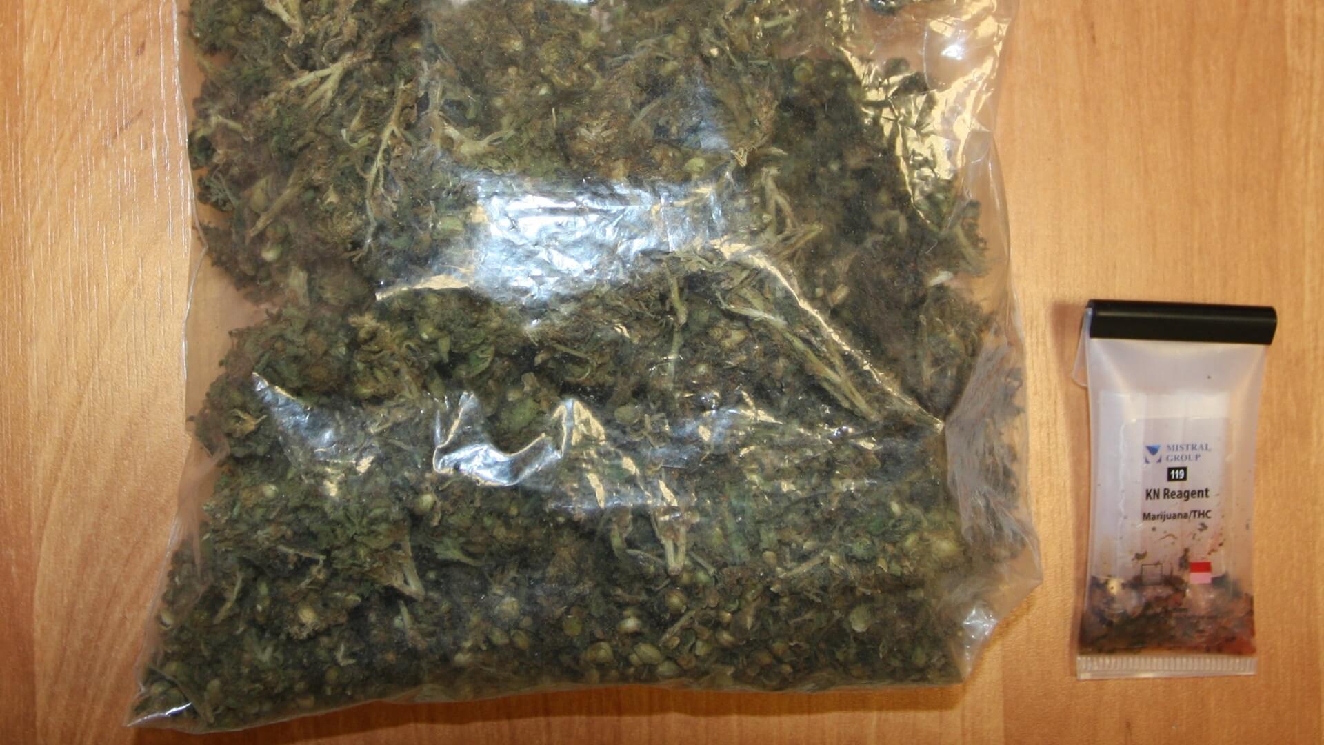 Policjanci znaleźli w Grajewie marihuanę