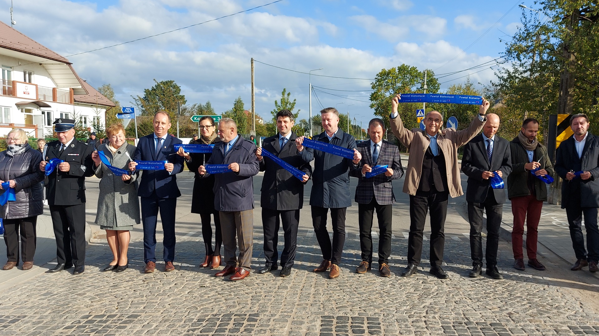 Kierowcy mogą już jeździć wyremontowaną trasą Protasy - Folwarki Małe