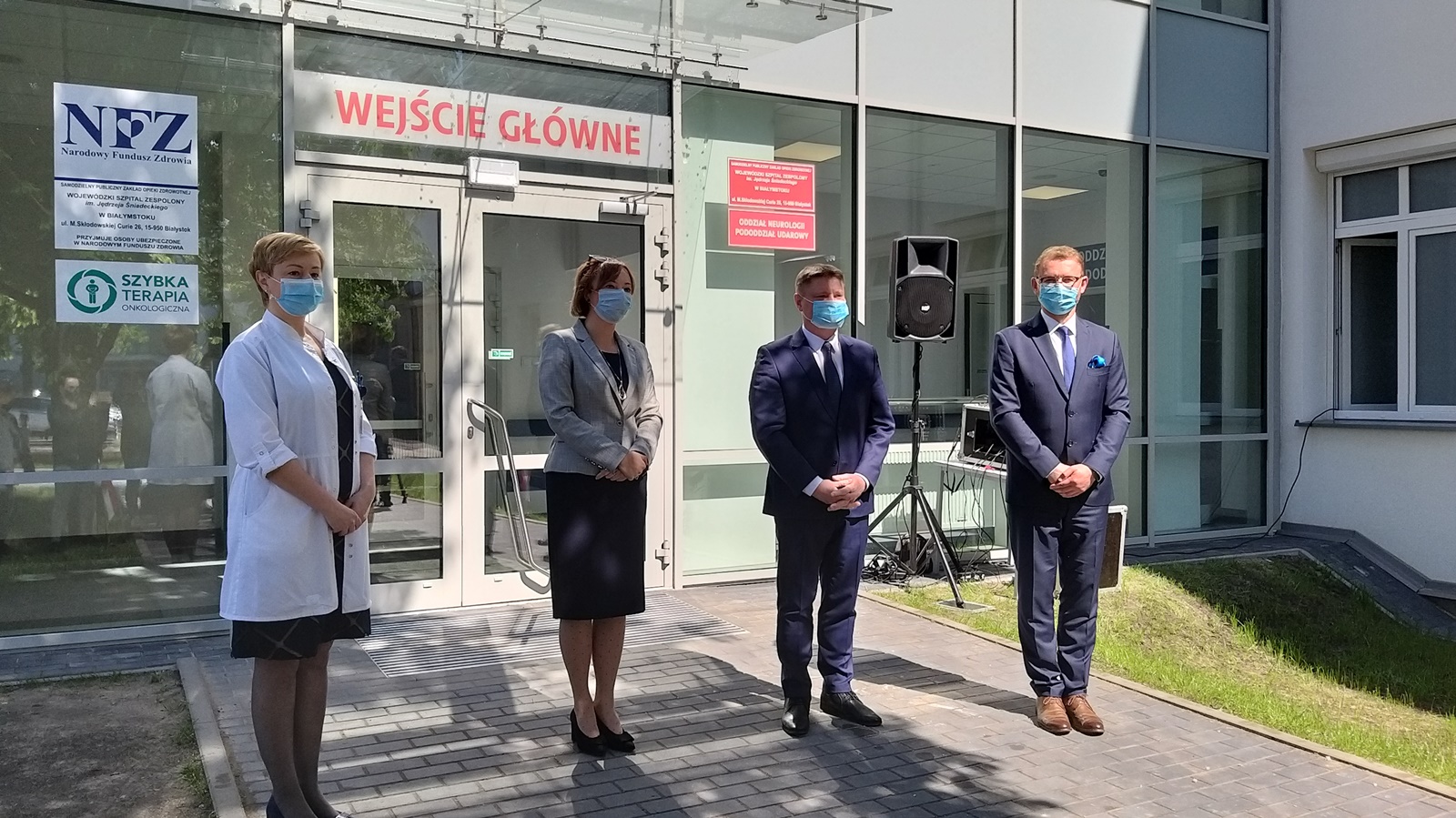 Ponad 20 mln zł kosztowała modernizacja budynku neurologii szpitala wojewódzkiego w Białymstoku