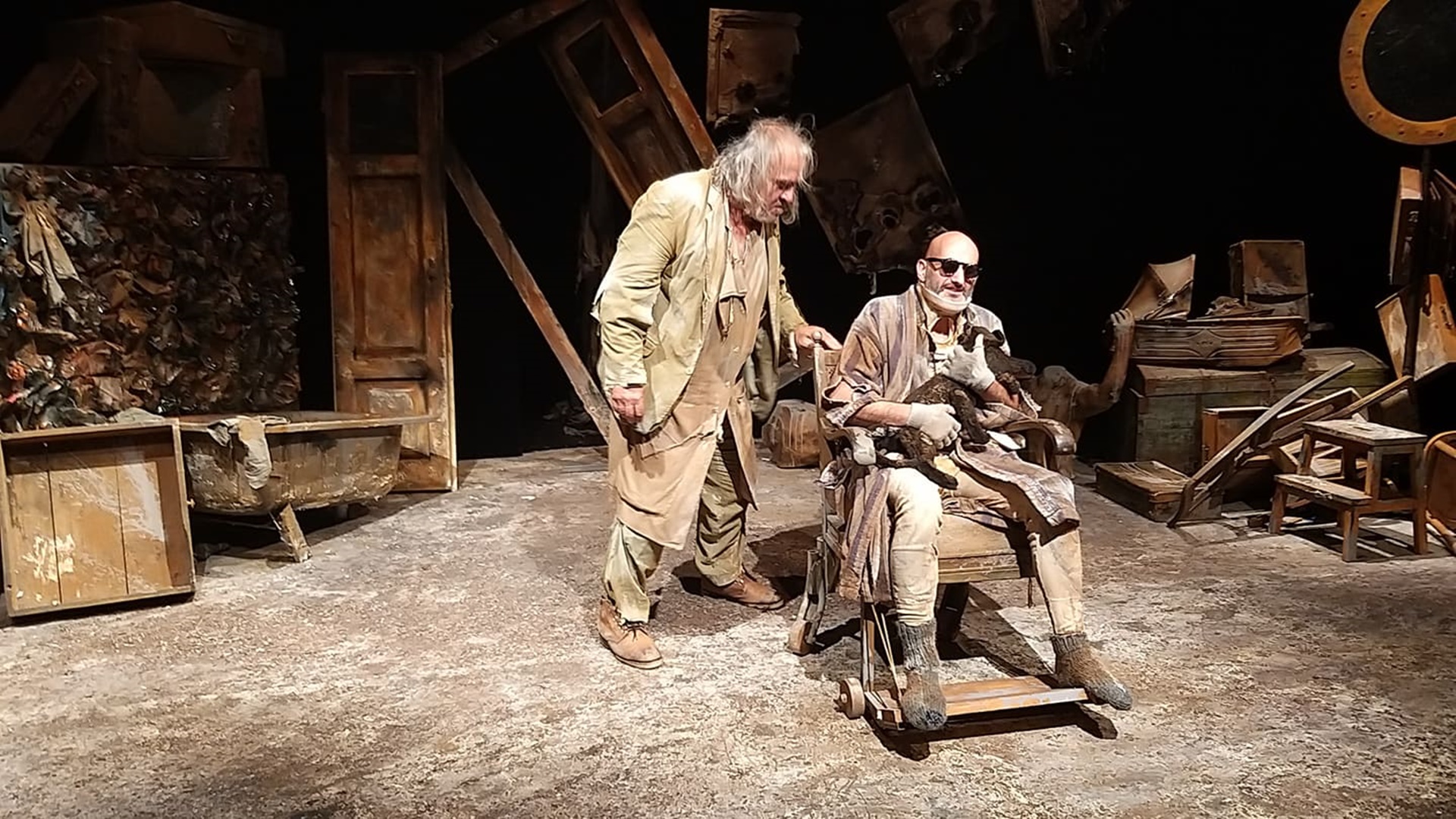 Spektakl o starości, zmierzchu cywilizacji i humanistycznych wartości - premiera w BTL-u