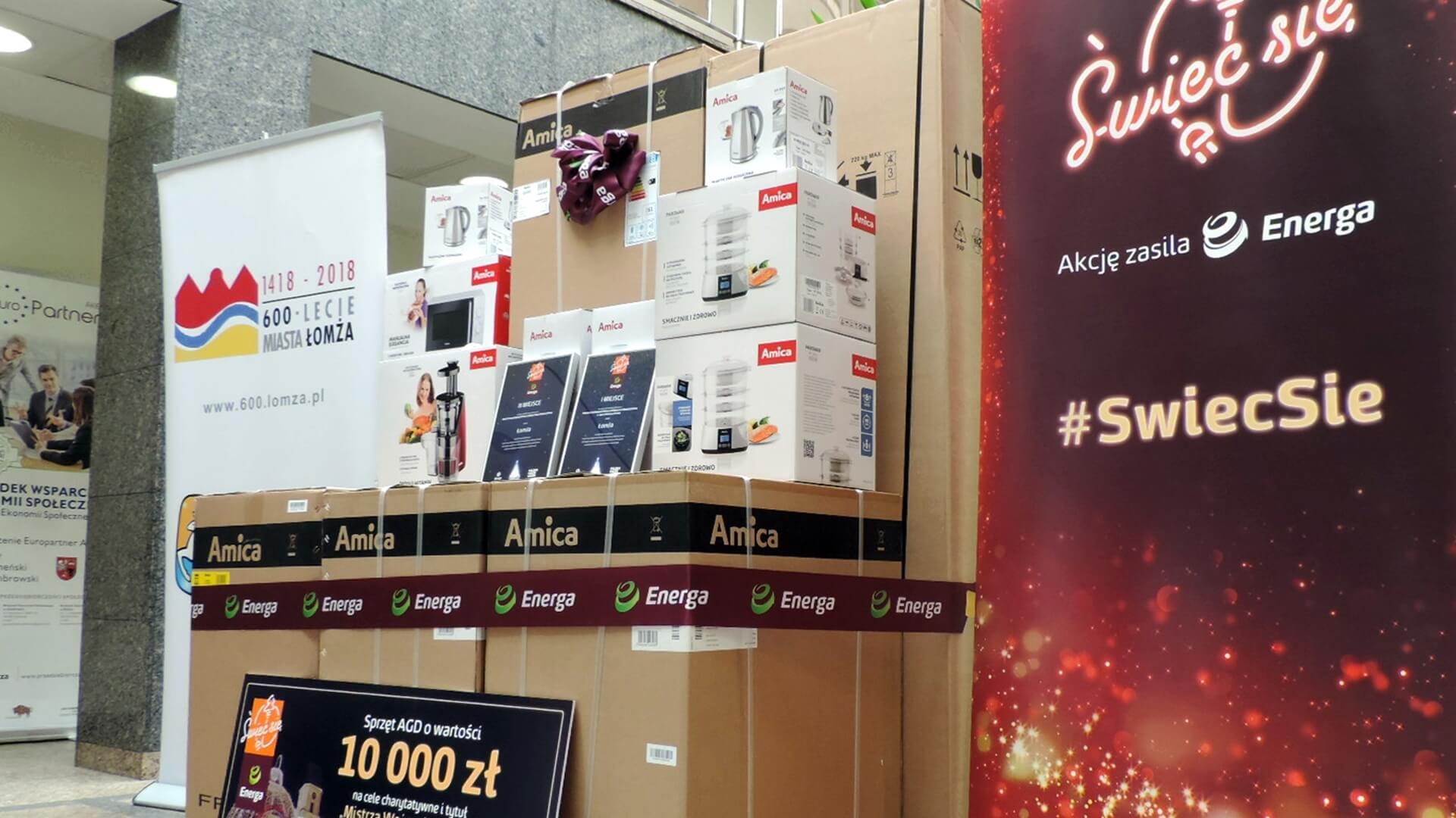 Łomża po raz kolejny wygrała w konkursie "Świeć się"