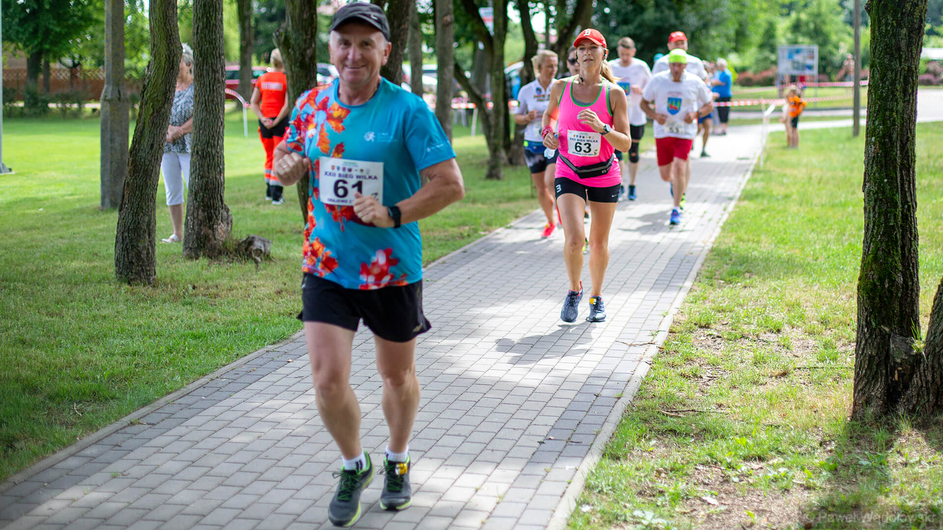 Bieg Wilka ulicami Grajewa