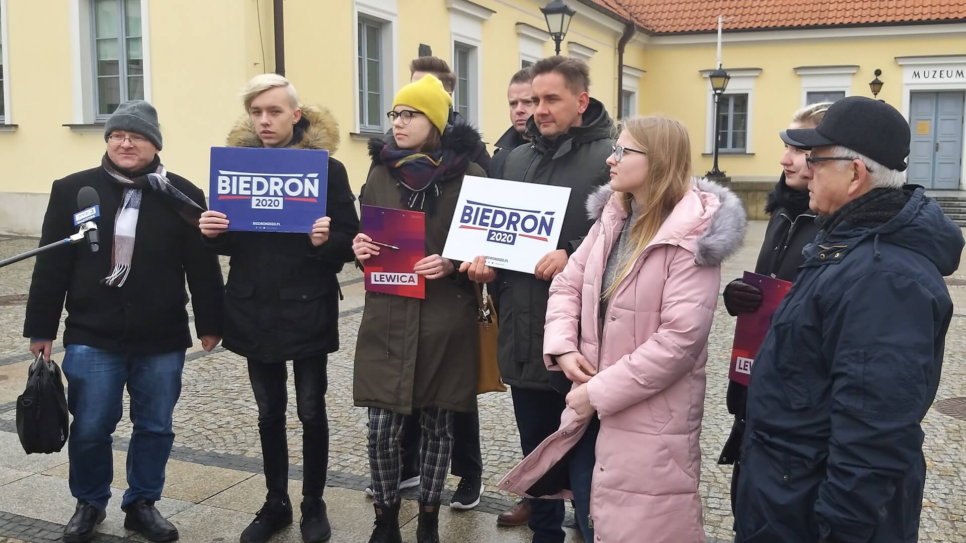 Podlaski sztab Roberta Biedrona rozpoczyna zbiórkę podpisów