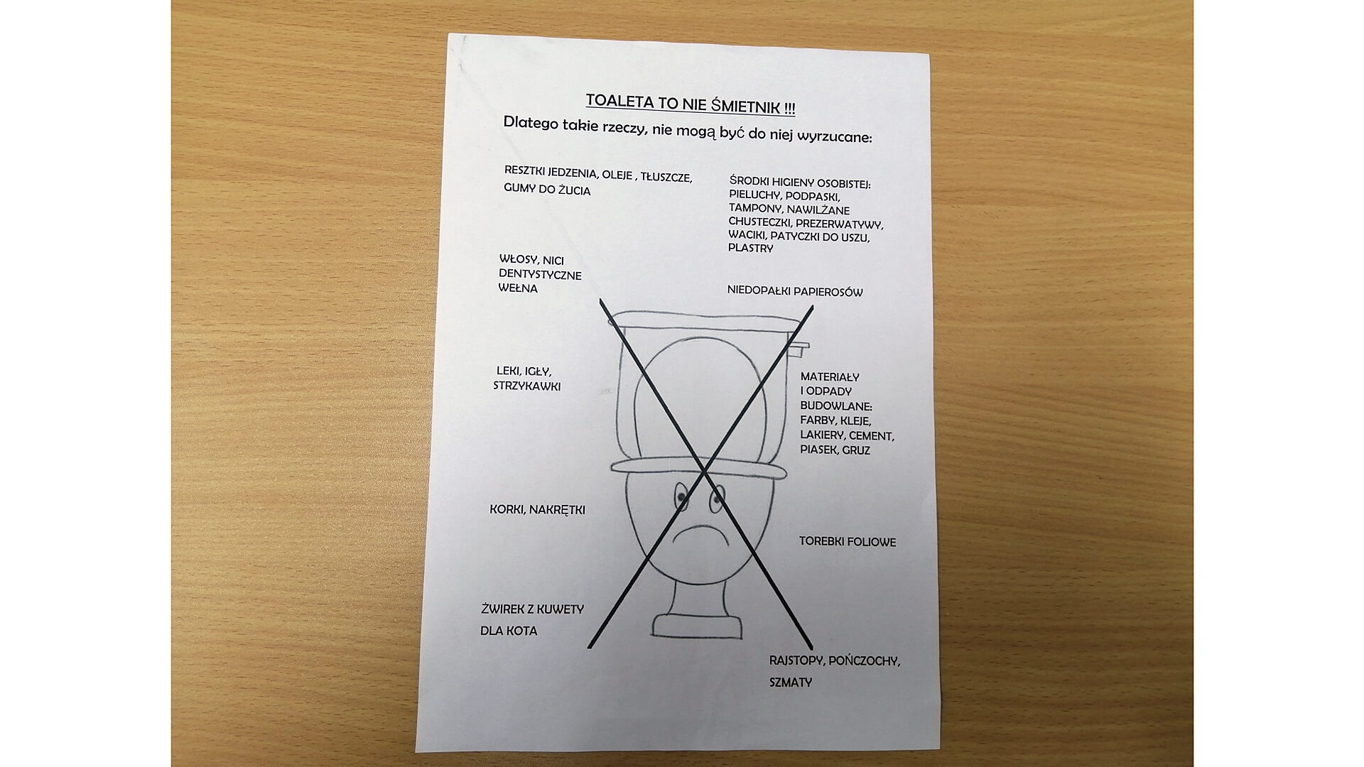 Bielizna i patyczki do uszu - m.in. to mieszkańcy Czarnej Białostockiej wrzucają do toalet