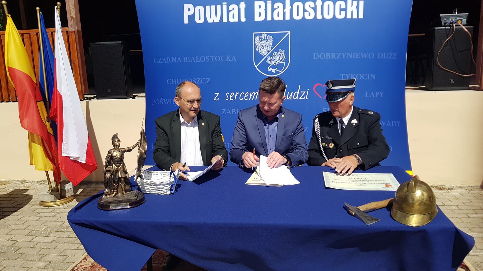 Starostwo powiatowe w Białymstoku przyznało niemal 300 tys. zł na Ochotnicze Straże Pożarne