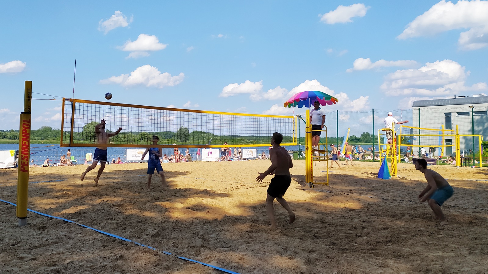 3. turniej Letniej Grand Prix w siatkówce na plaży w białostockich Dojlidach