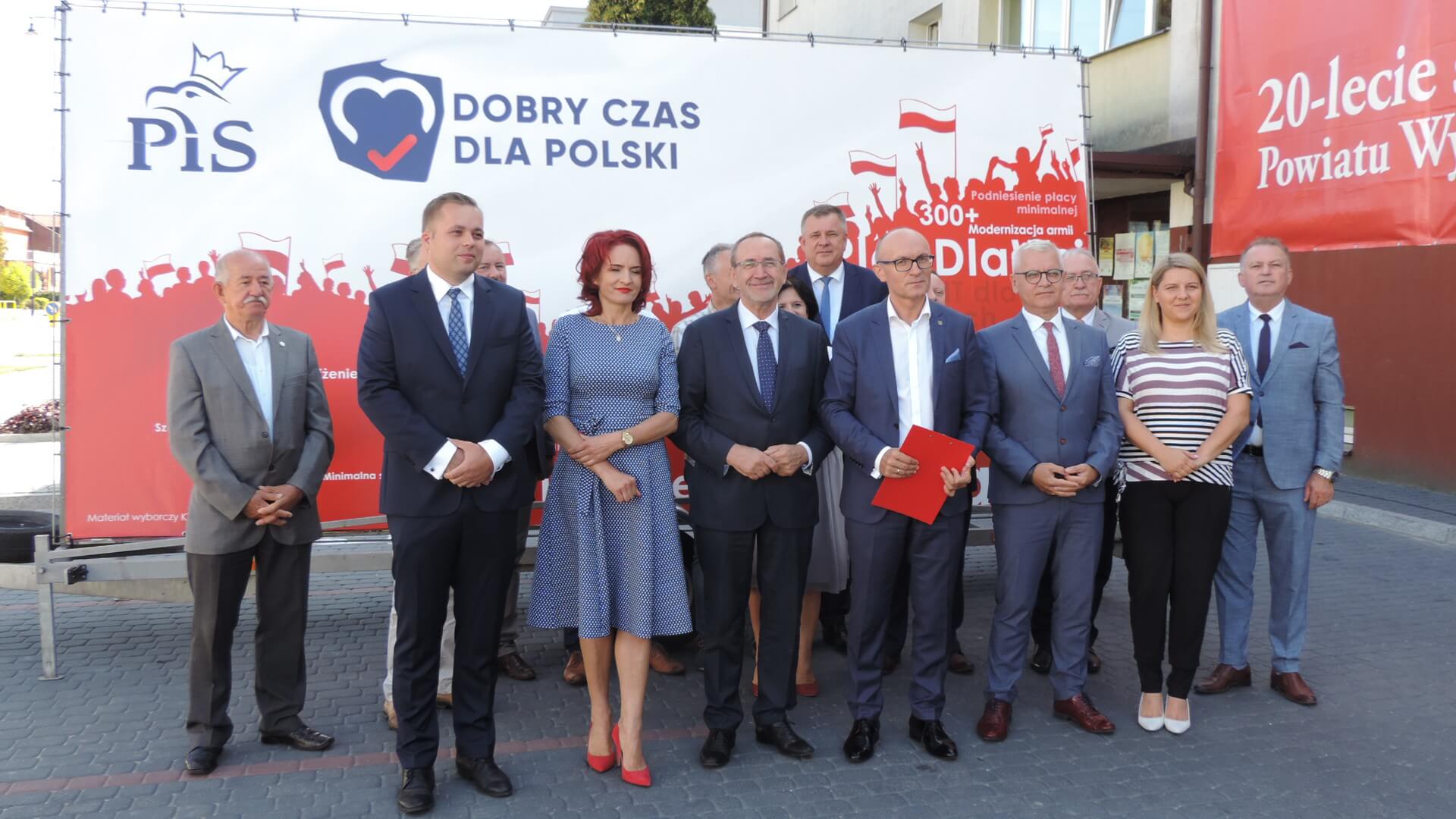 Starosta wysokomazowiecki zaprezentował kandydatów PiS do parlamentu