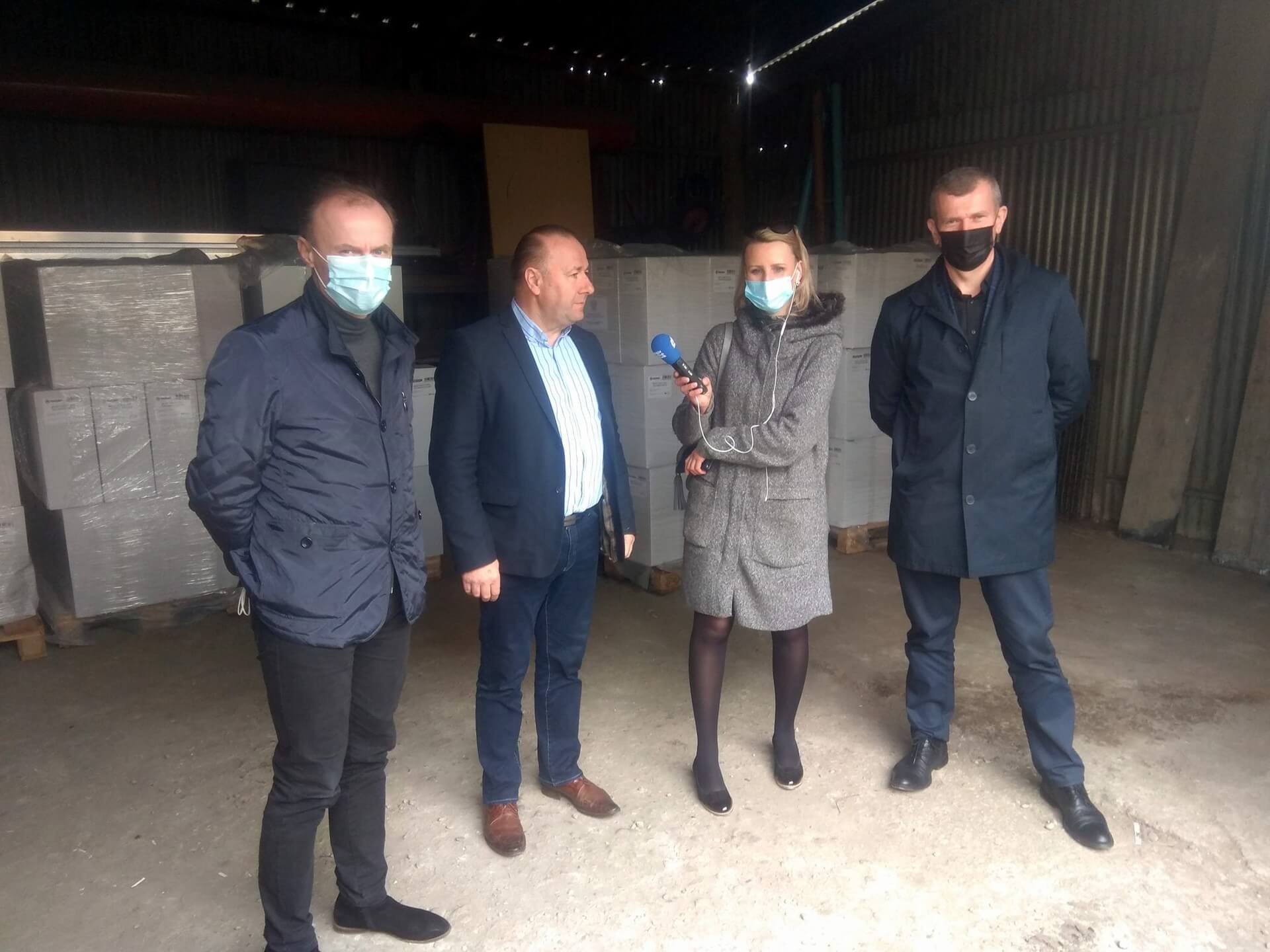 Każda osoba z powiatu białostockiego otrzyma cztery maseczki