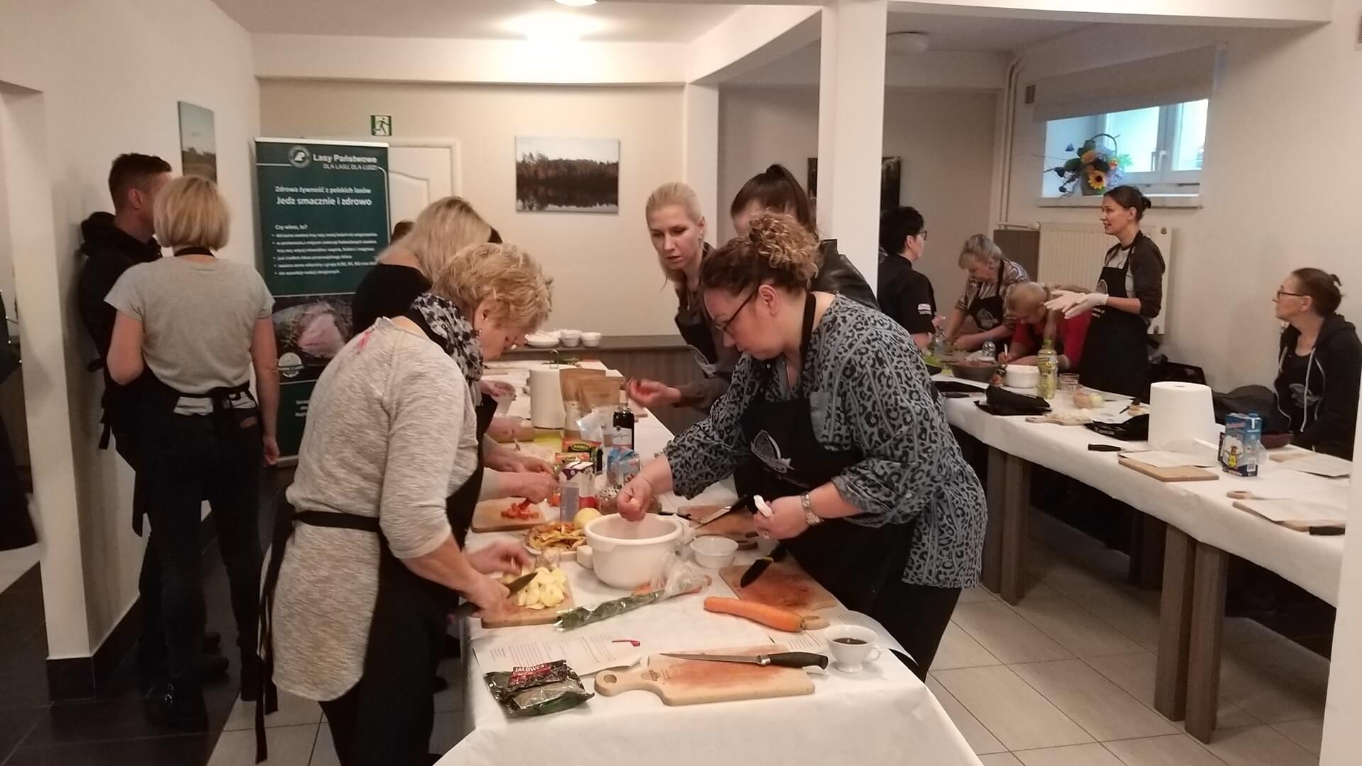 Warsztaty kulinarne z Regionalną Dyrekcją Lasów Państwowych w Białymstoku