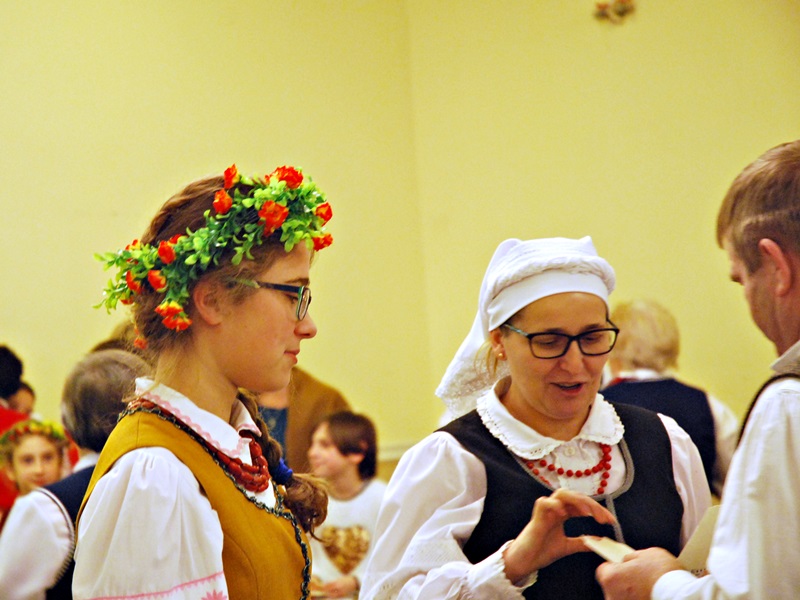 Wigilia zespołów ludowych z Suwalszczyzny