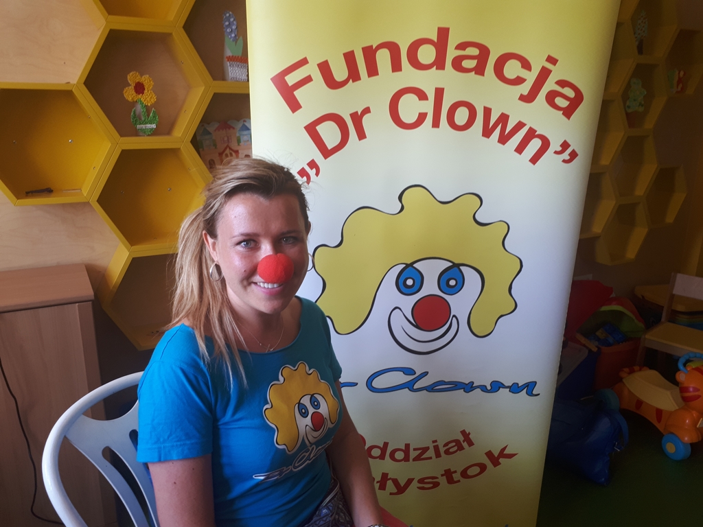 Fundacja "Dr Clown" przygotowała atrakcje dla mam pacjentów USK w Białymstoku
