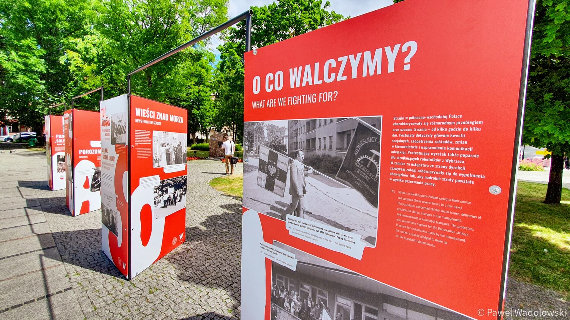 W Łomży można oglądać zdjęcia z początków Solidarności