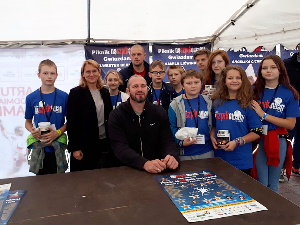 Rynek Kościuszki w Białymstoku naszpikowany gwiazdami sportu