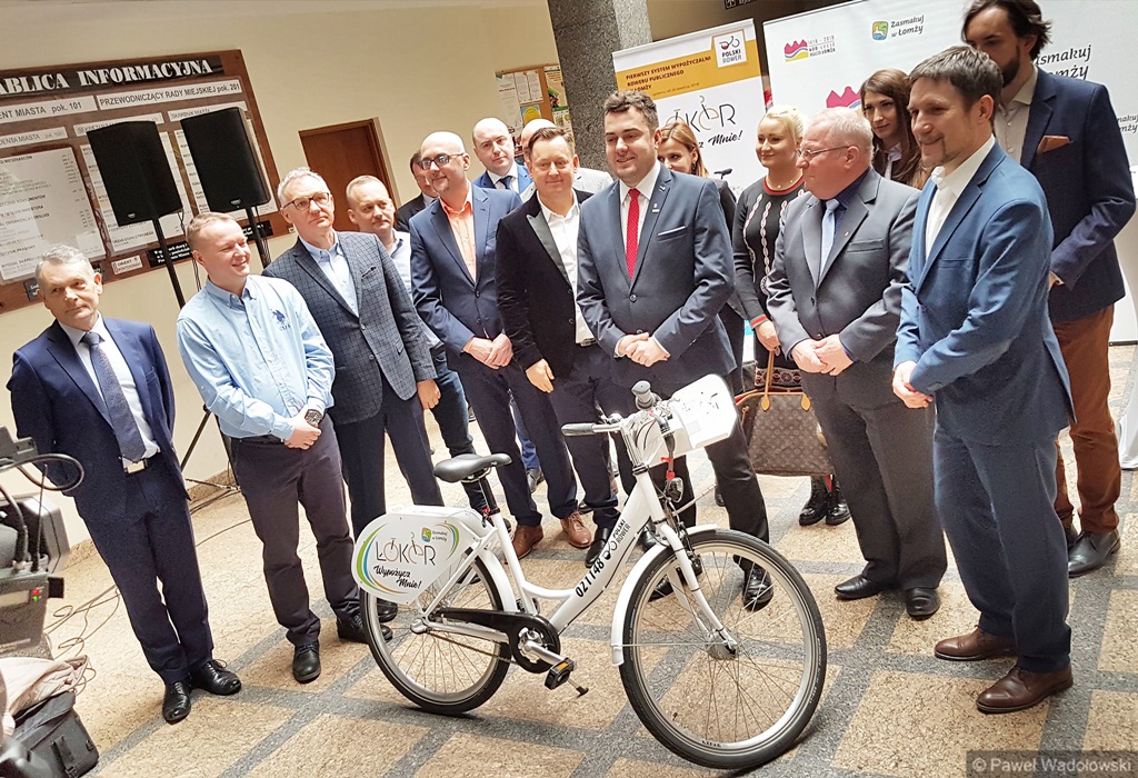 13 stacji rowerowych będzie dostępnych w Łomży pod koniec kwietnia