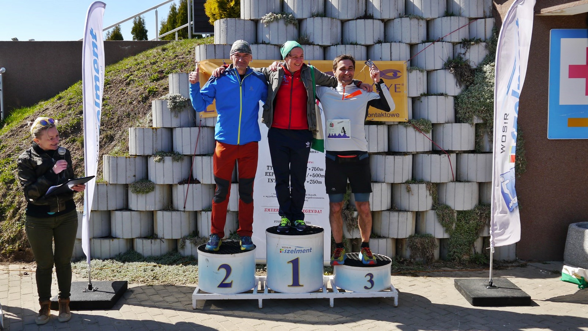 Kilkadziesiąt osób wzięło udział w ekstremalnym biegu w Szelmencie pod Suwałkami