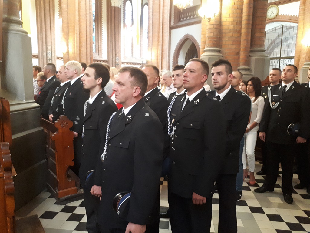 Msza święta w Białymstoku w intencji zmarłych strażaków i ich rodzin