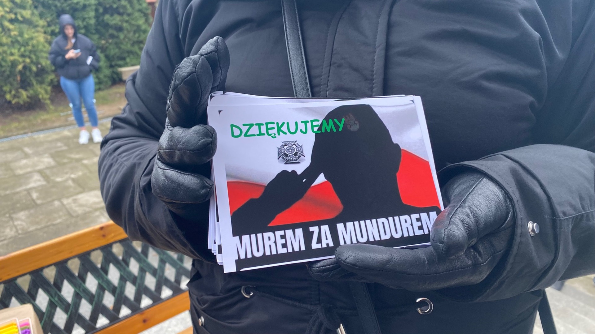 Harcerze zorganizowali akcję wsparcia służb mundurowych w Kozińcach