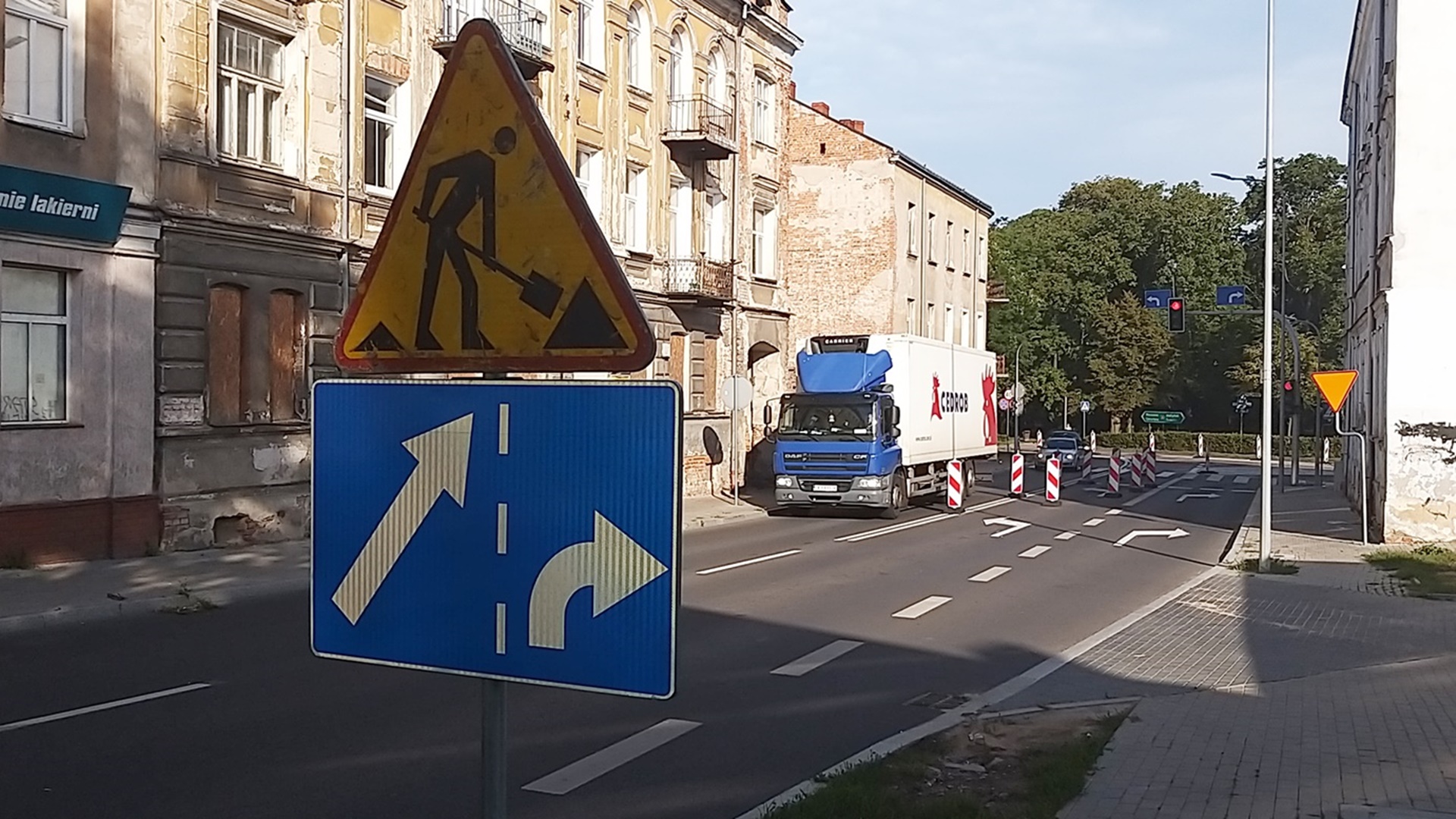 Można już jeździć ulicą Wojska Polskiego w Łomży