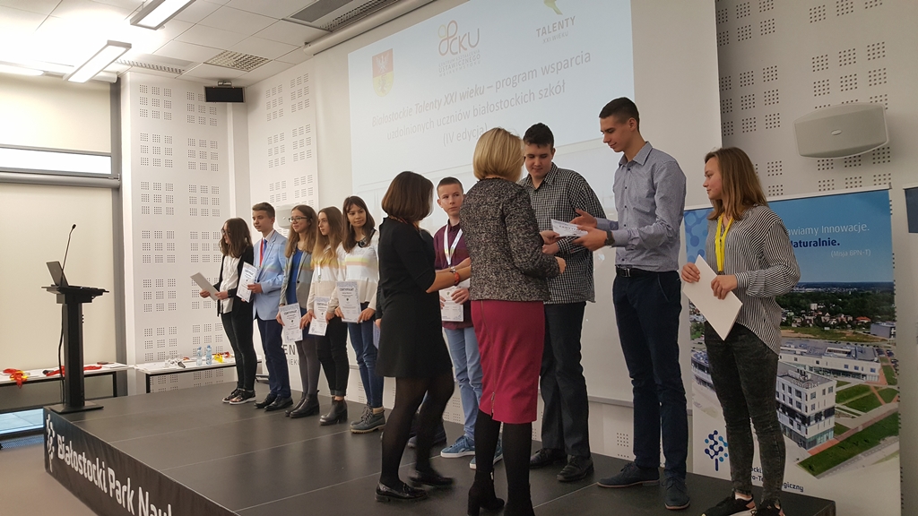 Ponad 330 młodych ludzi otrzymało Białostockie Talenty XXI wieku