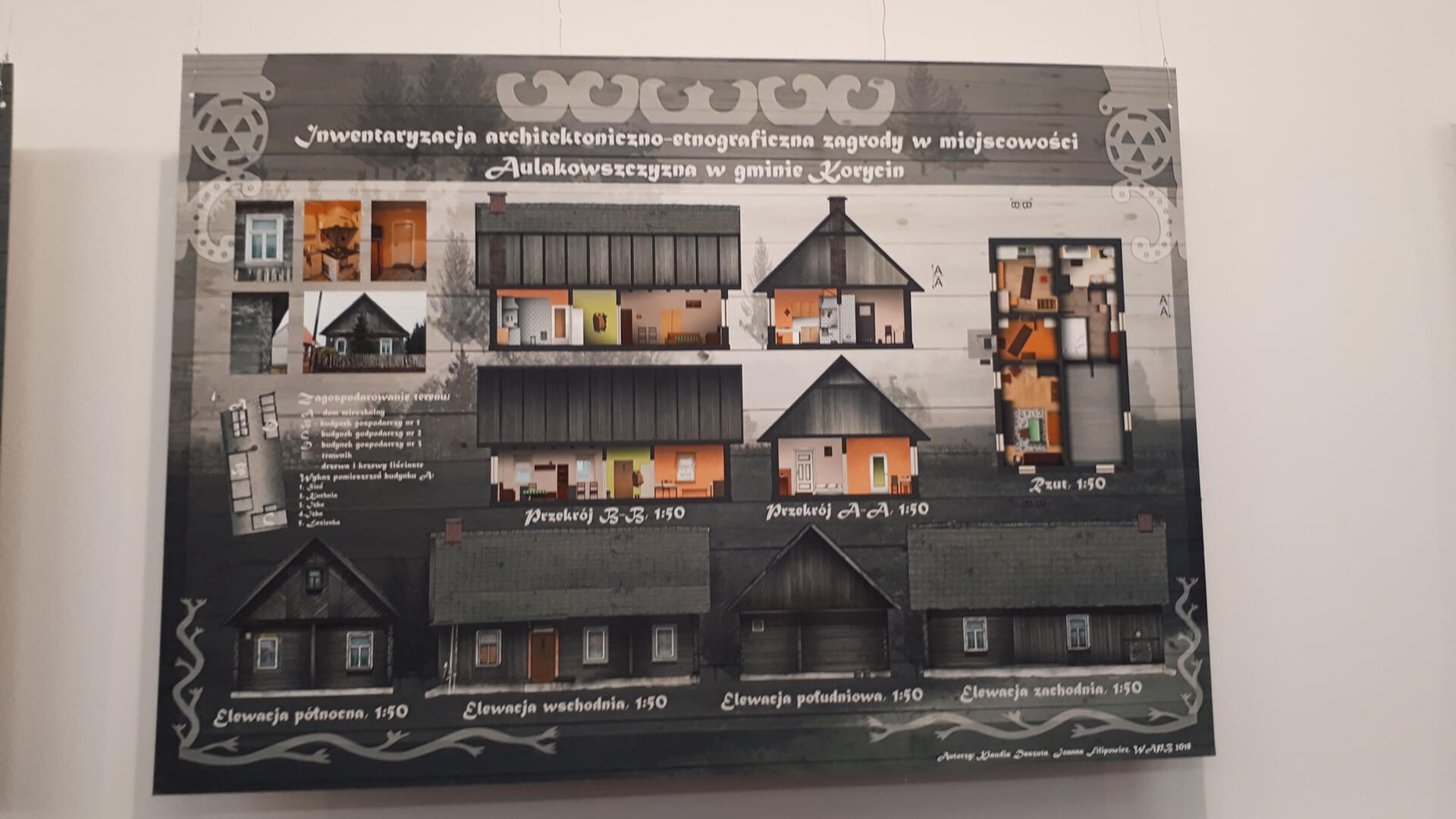 Białostoccy studenci w WOAK-u prezentują budynki o dużych wartościach kulturowych w gminie Korycin