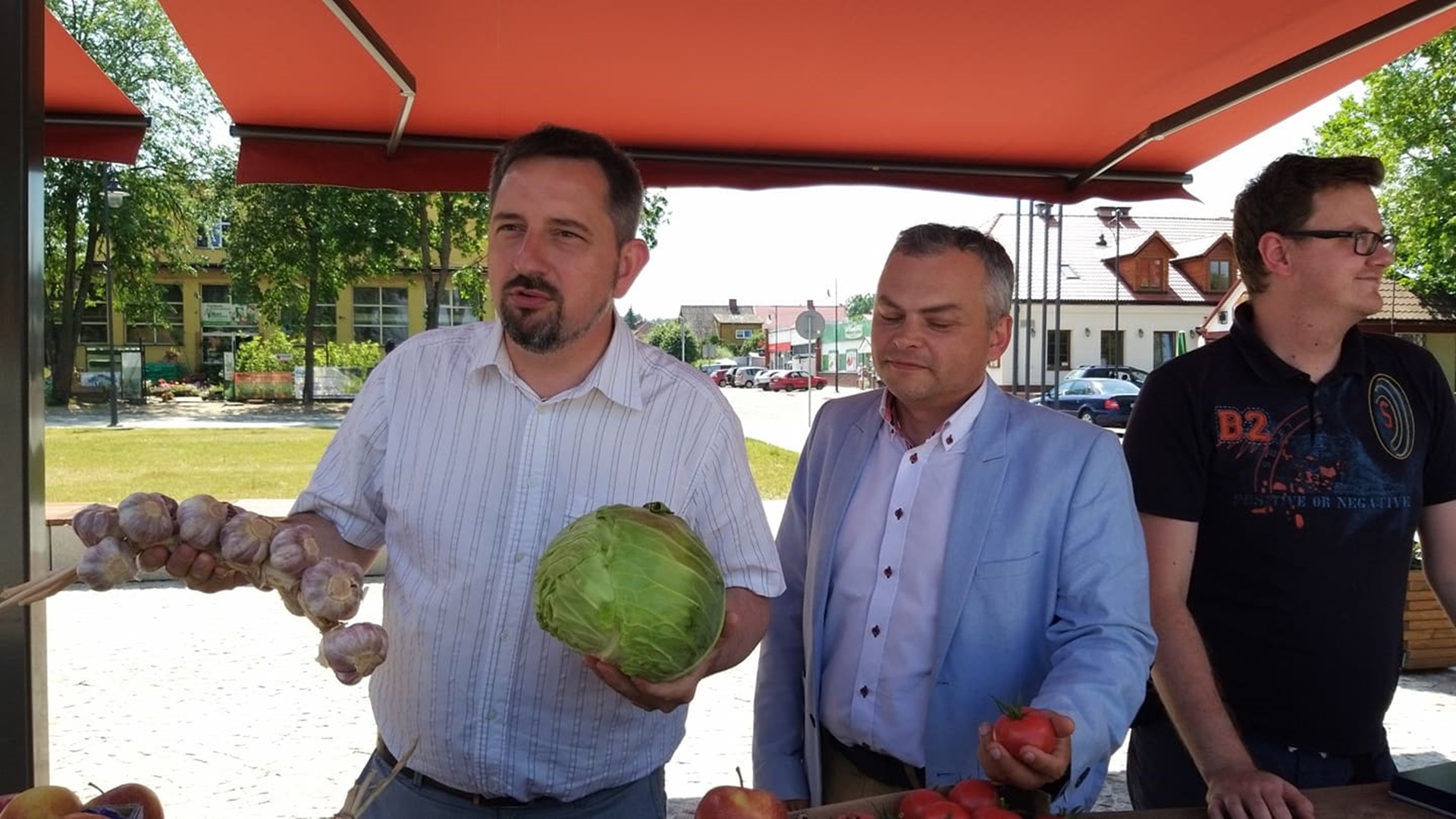 Na rynku w Supraślu powstaje targowisko