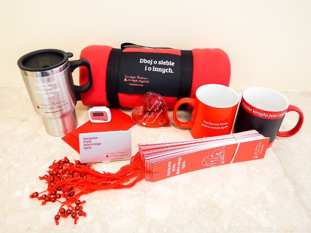 "Każda kropla jest cenna" - można zdobyć gadżety za oddawanie krwi