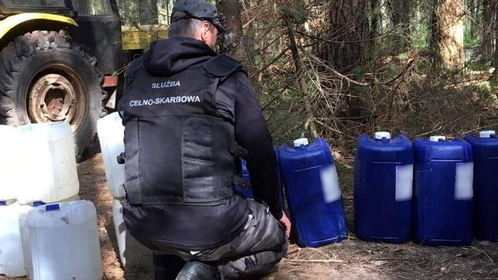 KAS zlikwidowała leśną bimbrownię