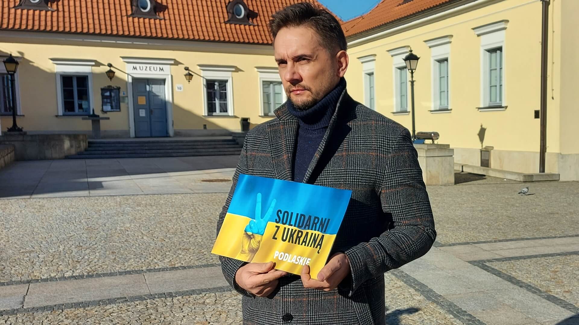 Podlaski poseł Lewicy Paweł Krutul apeluje o wsparcie uchodźców z Ukrainy