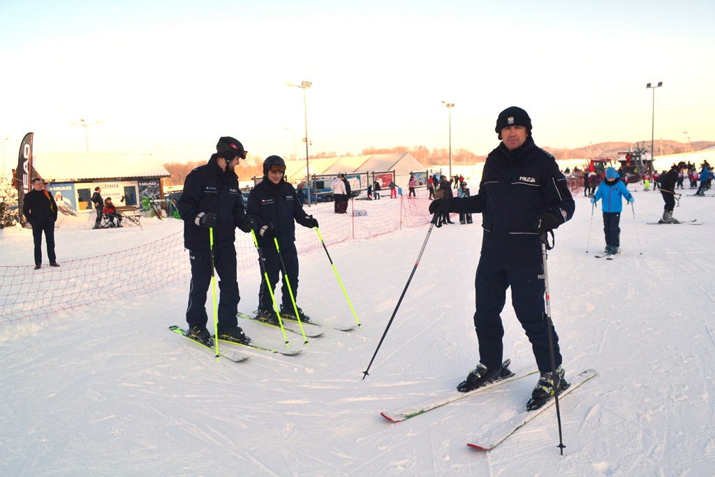 Policyjne patrole na stokach narciarskich w Podlaskiem