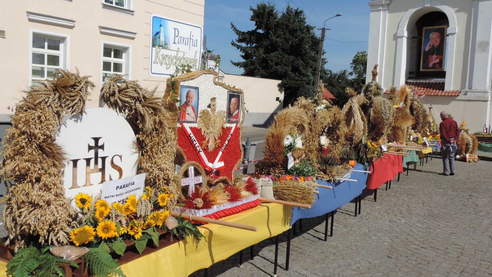 Święto dziękczynienia za plony w Ciechanowcu