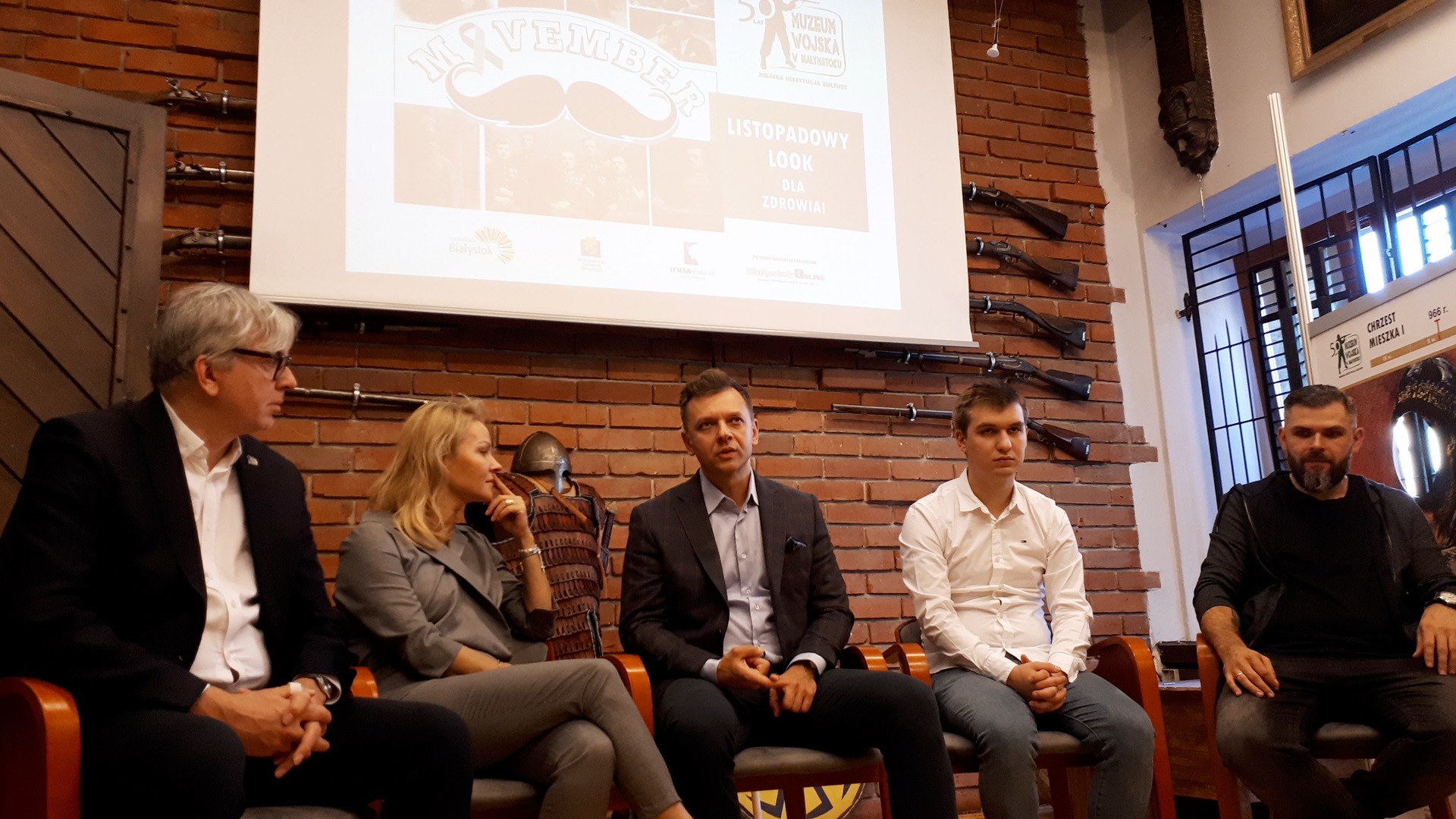 Podsumowanie akcji "Movember" w Białymstoku