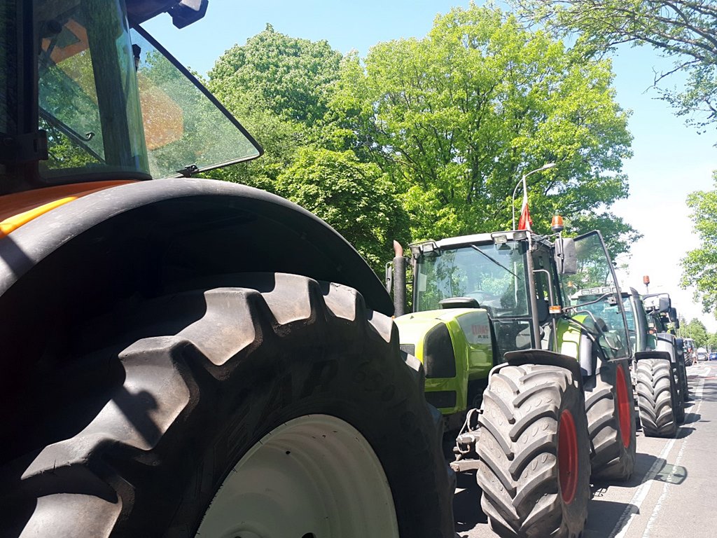 "Czujemy się oszukani" – protest rolników w Białymstoku