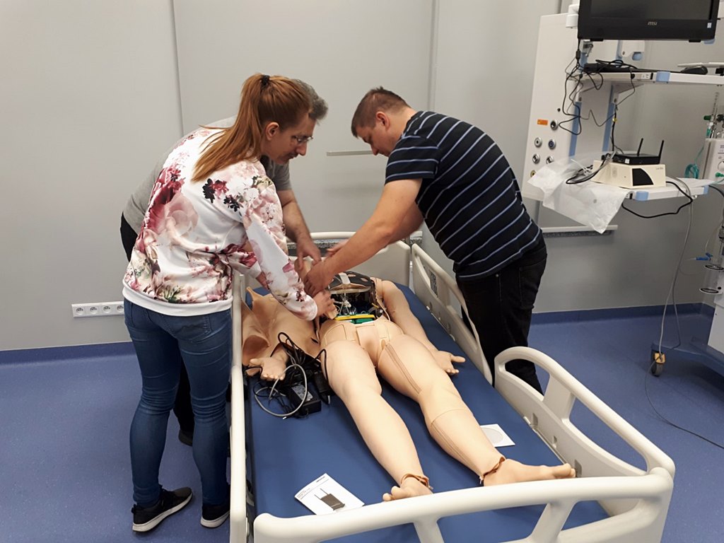Studenci UMB będą ćwiczyć na fantomach w Centrum Symulacji Medycznych [zdjęcia]