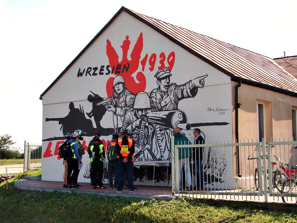 W Łętownicy powstał mural upamiętniający wydarzenia z września 1939 roku