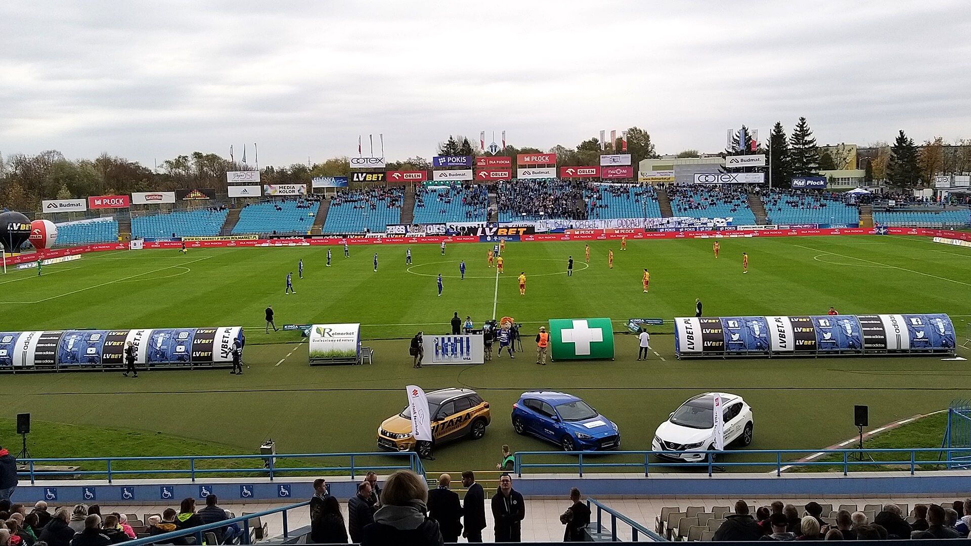 Jagiellonia przegrywa z Wisłą Płock, która została liderem ekstraklasy