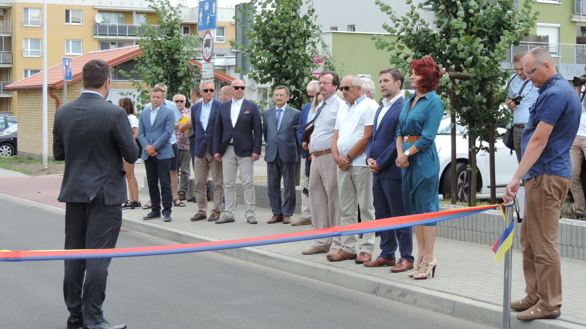 Oficjalnie oddano do użytku ul. Szmaragdową w Łomży