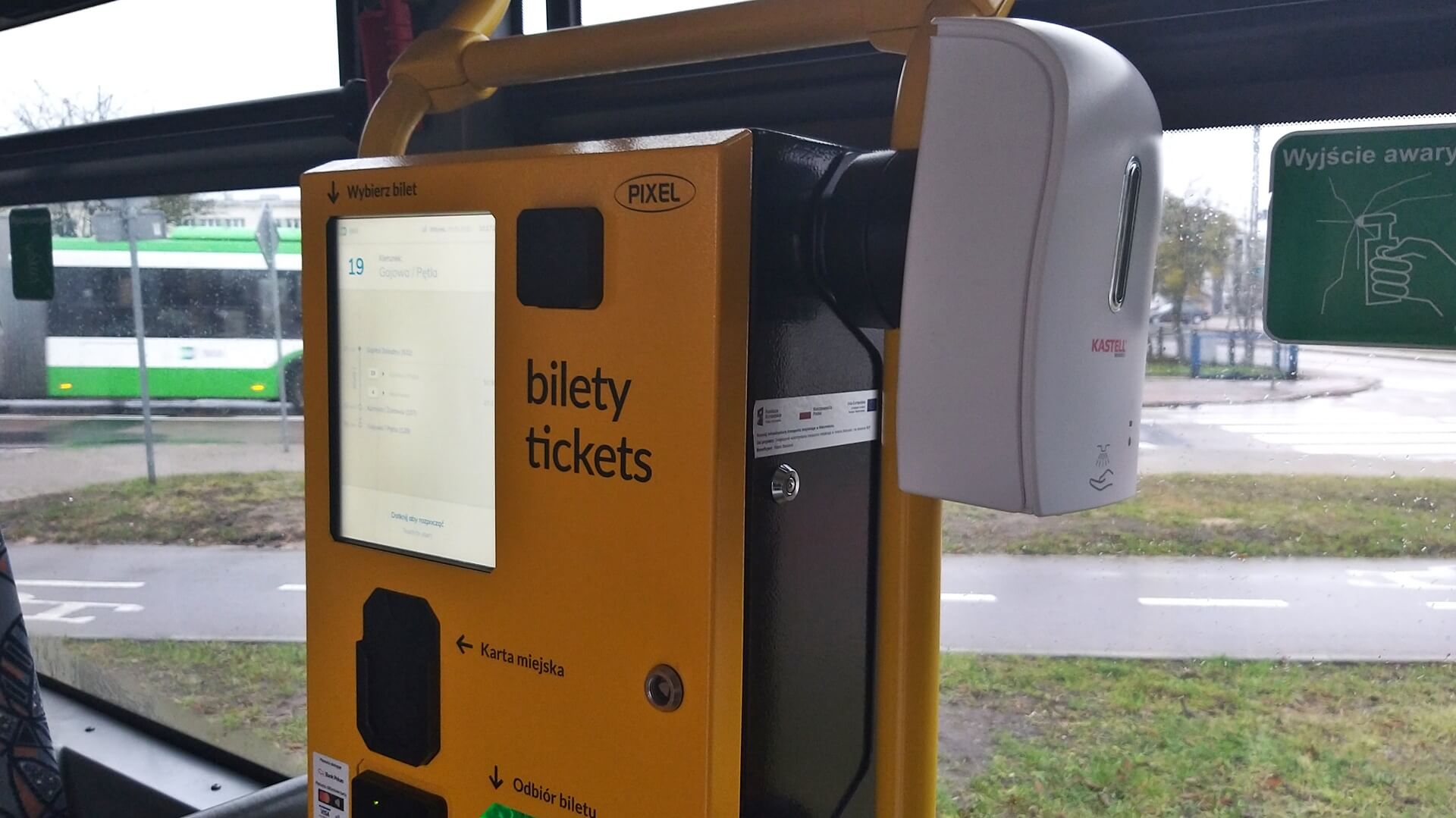 We wszystkich autobusach BKM będą dezynfektory