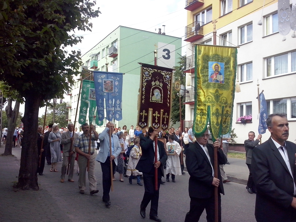 Bielski Podlaski obchodzi święto swojej patronki - procesja z ikoną Matki Bożej w mieście