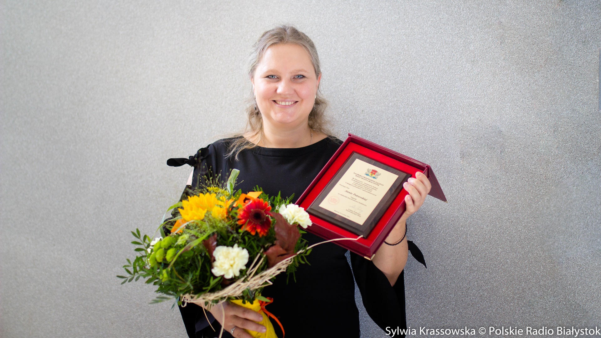 Nasza radiowa koleżanka z Nagrodą Przewodniczącego Rady Miasta Białystok