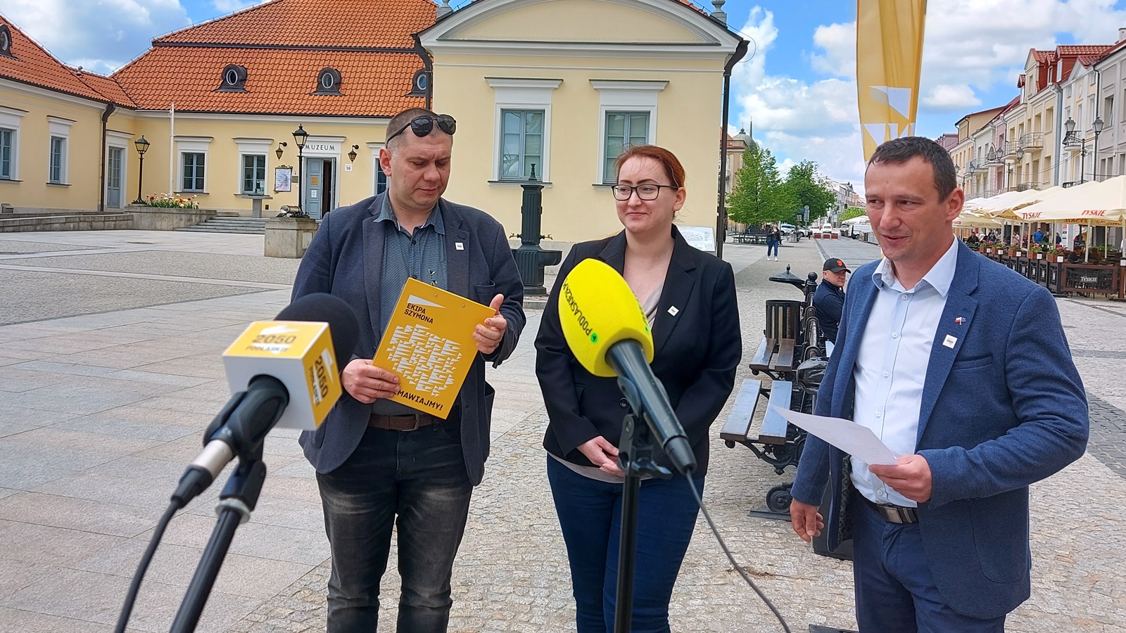 Radni ruchu Polska 2050 chcą, by w Białymstoku było więcej ogródków gastronomicznych