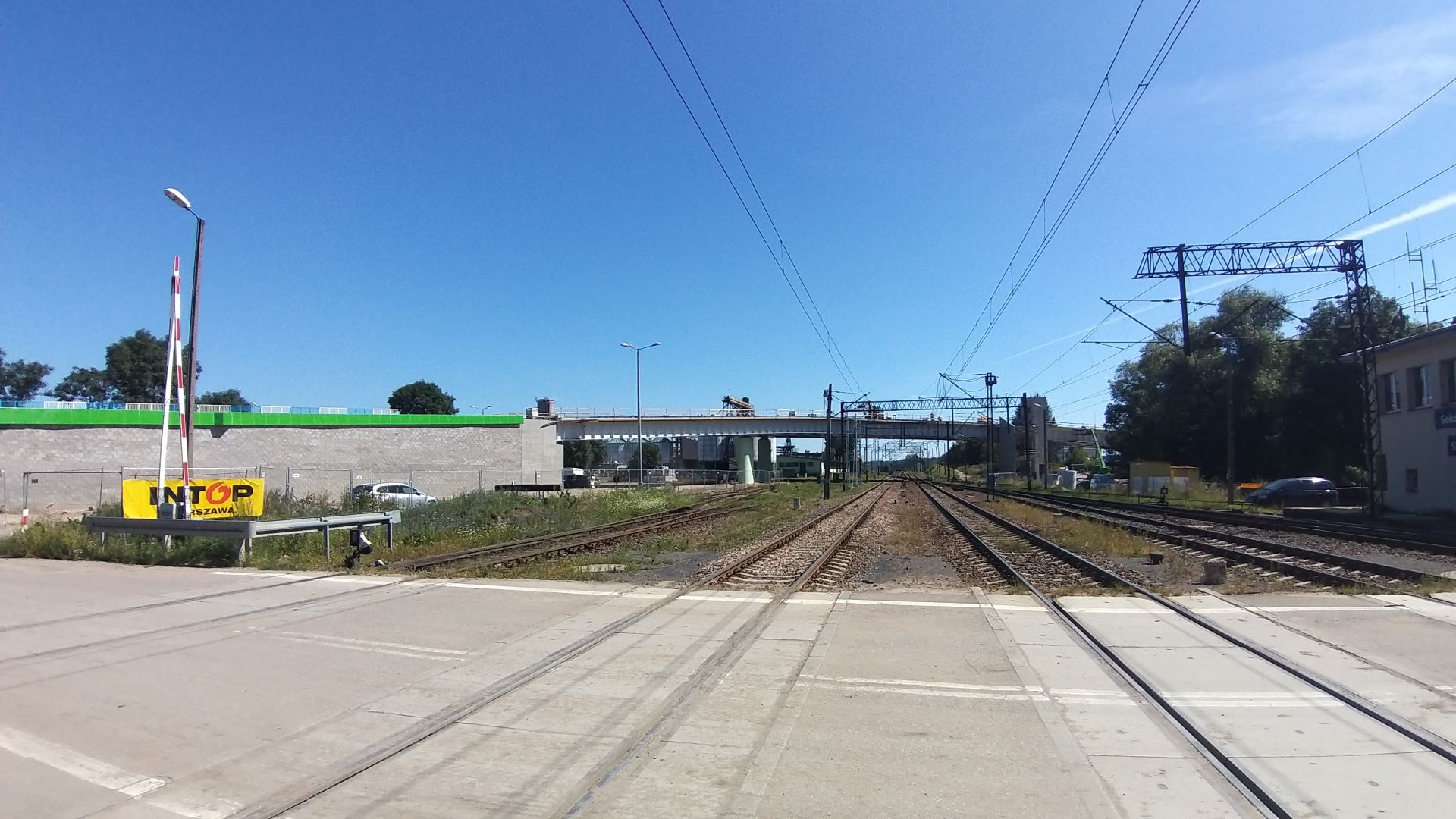 Stumetrowa budowa już nad torami - wkrótce pojadą nią kierowcy w Sokółce