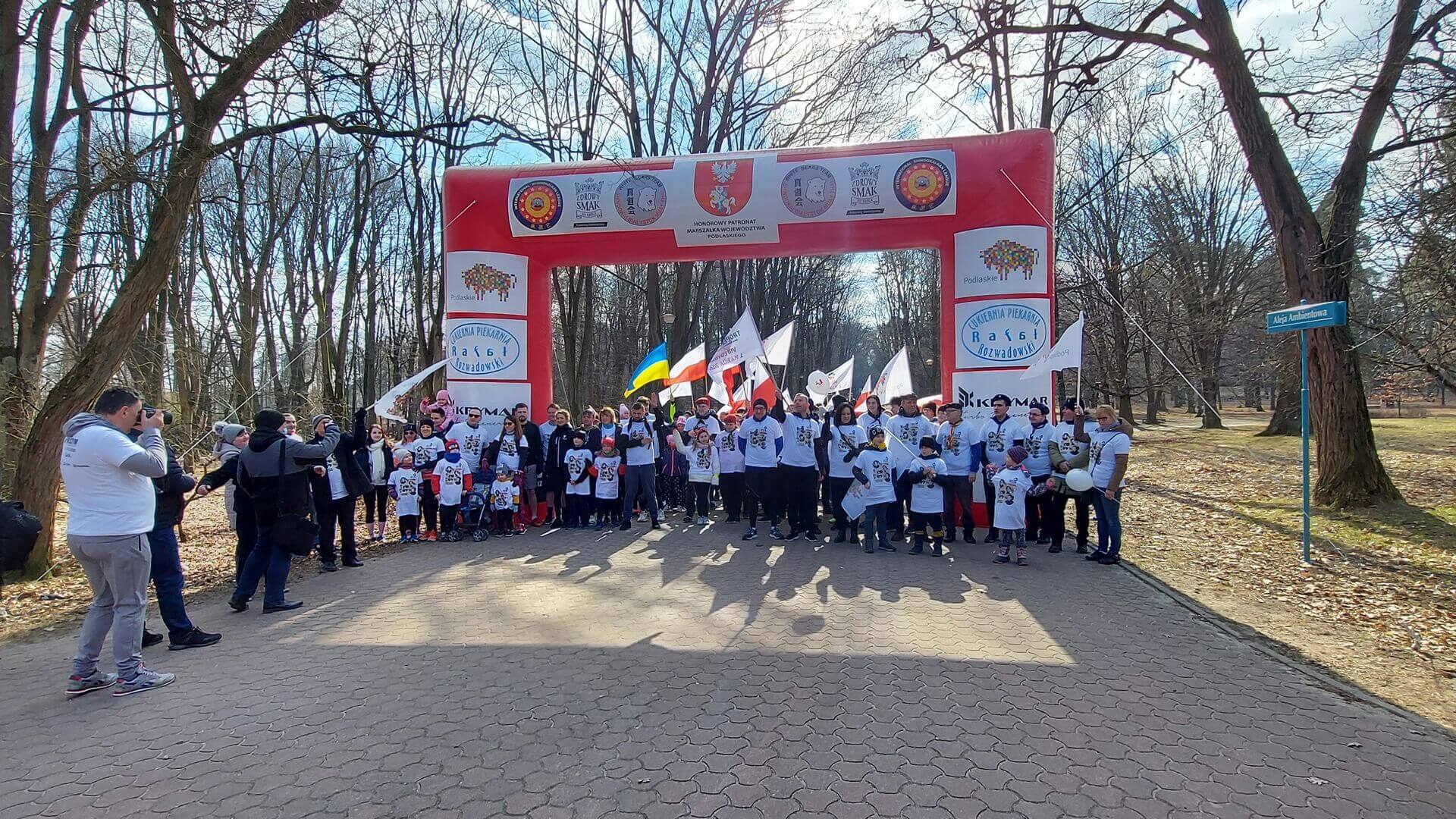 Bieg "Tropem Wilczym" w Białymstoku