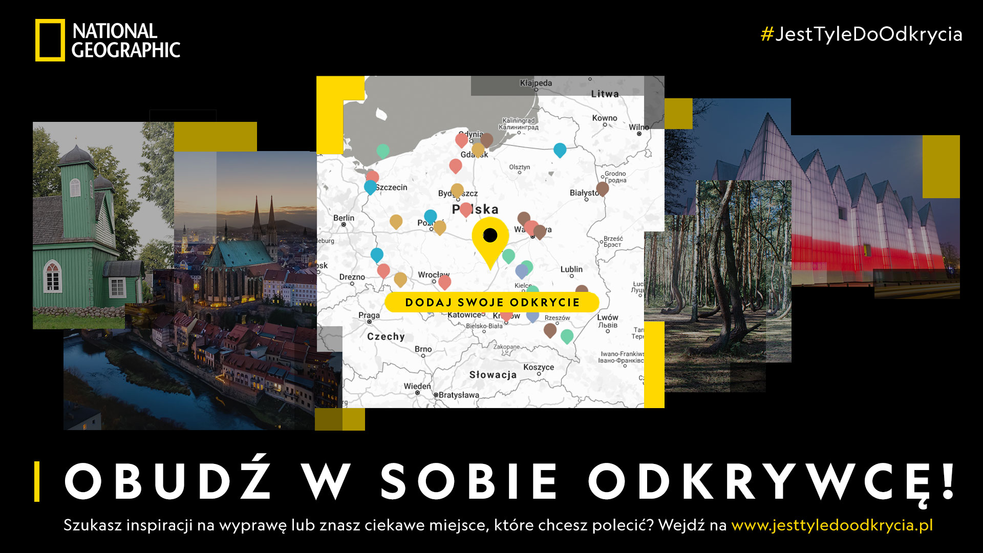7 miejsc w Podlaskiem znalazło się na interaktywnej mapie Polski kanału National Geographic