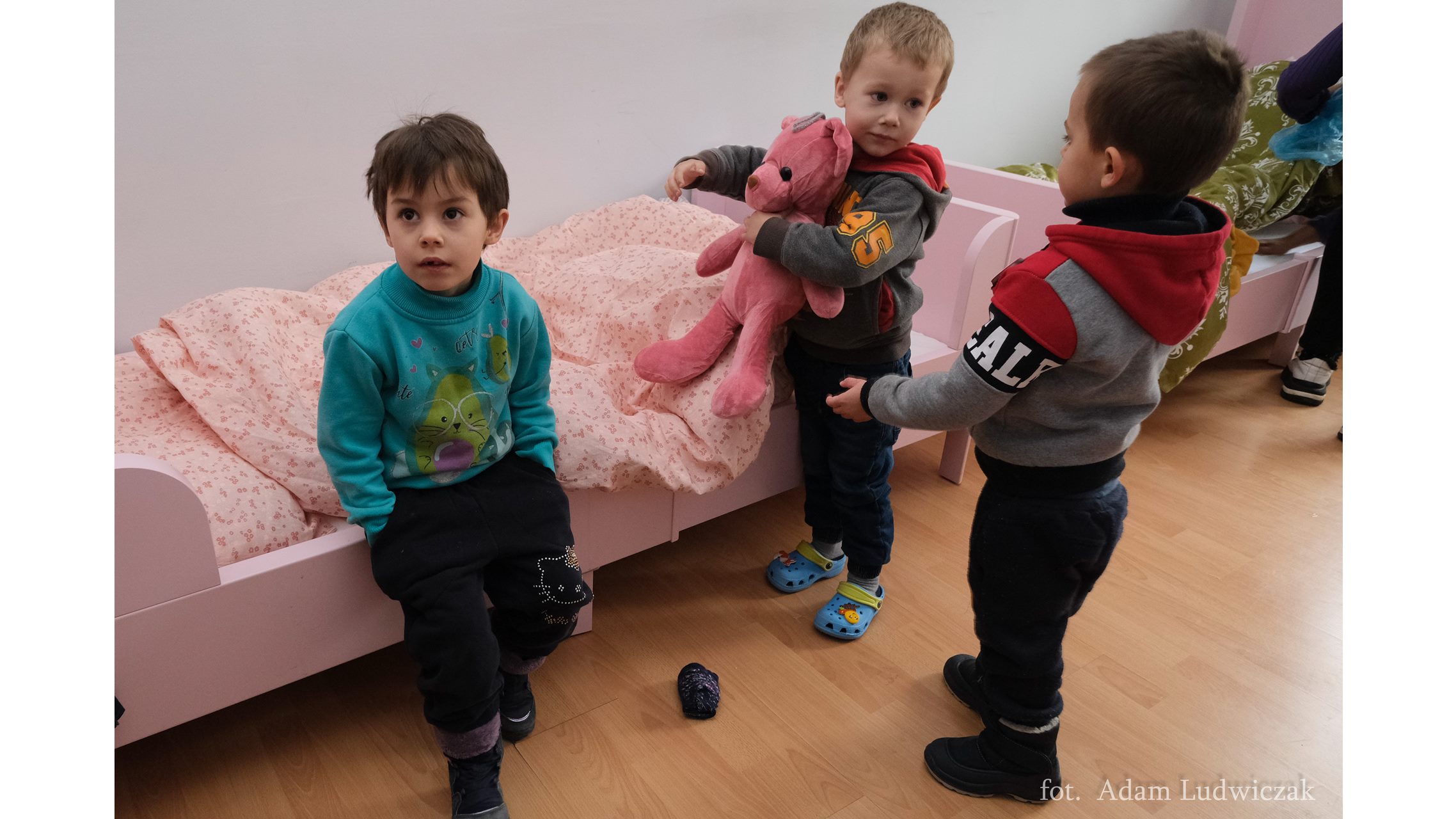 Do Białegostoku trafiły dzieci z ukraińskich, rodzinnych domów dziecka