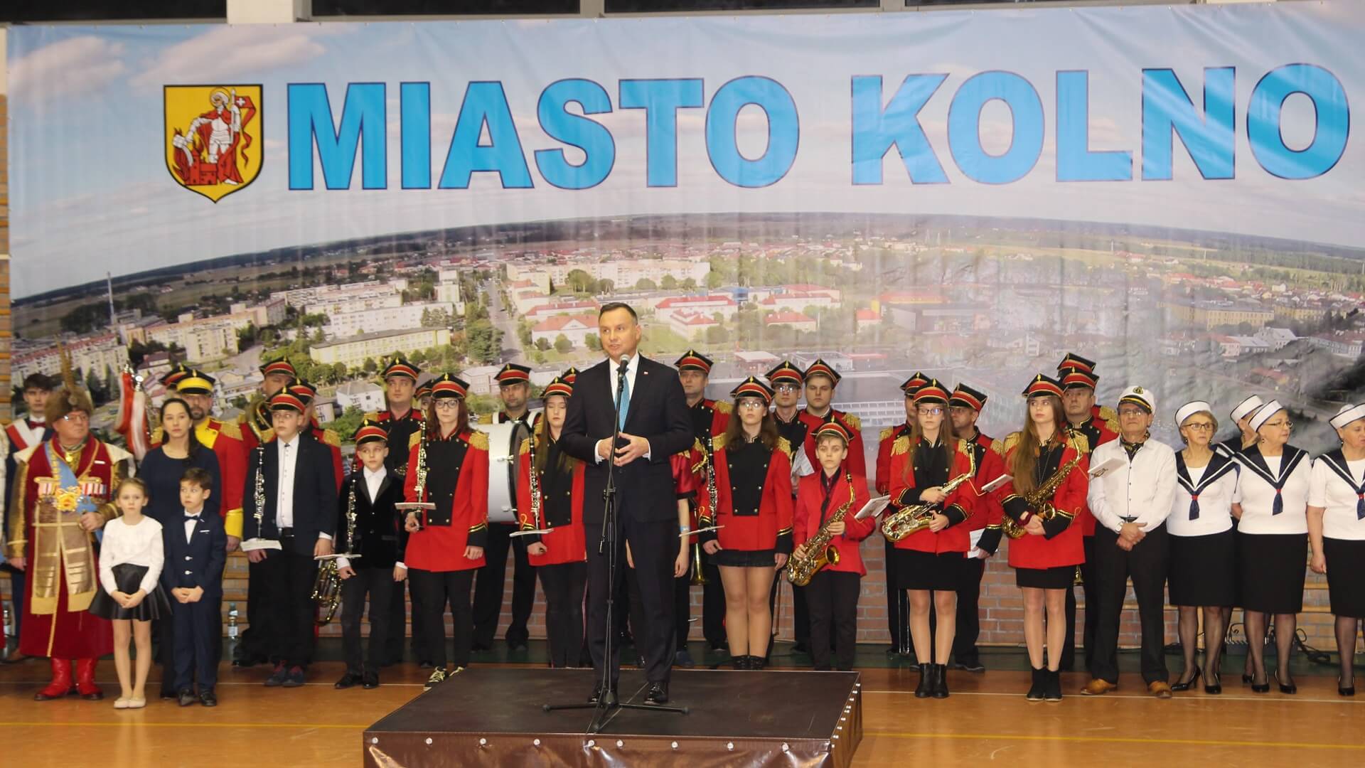 Prezydent Rzeczypospolitej Polskiej Andrzej Duda z wizytą w Kolnie [zdjęcia, wideo]