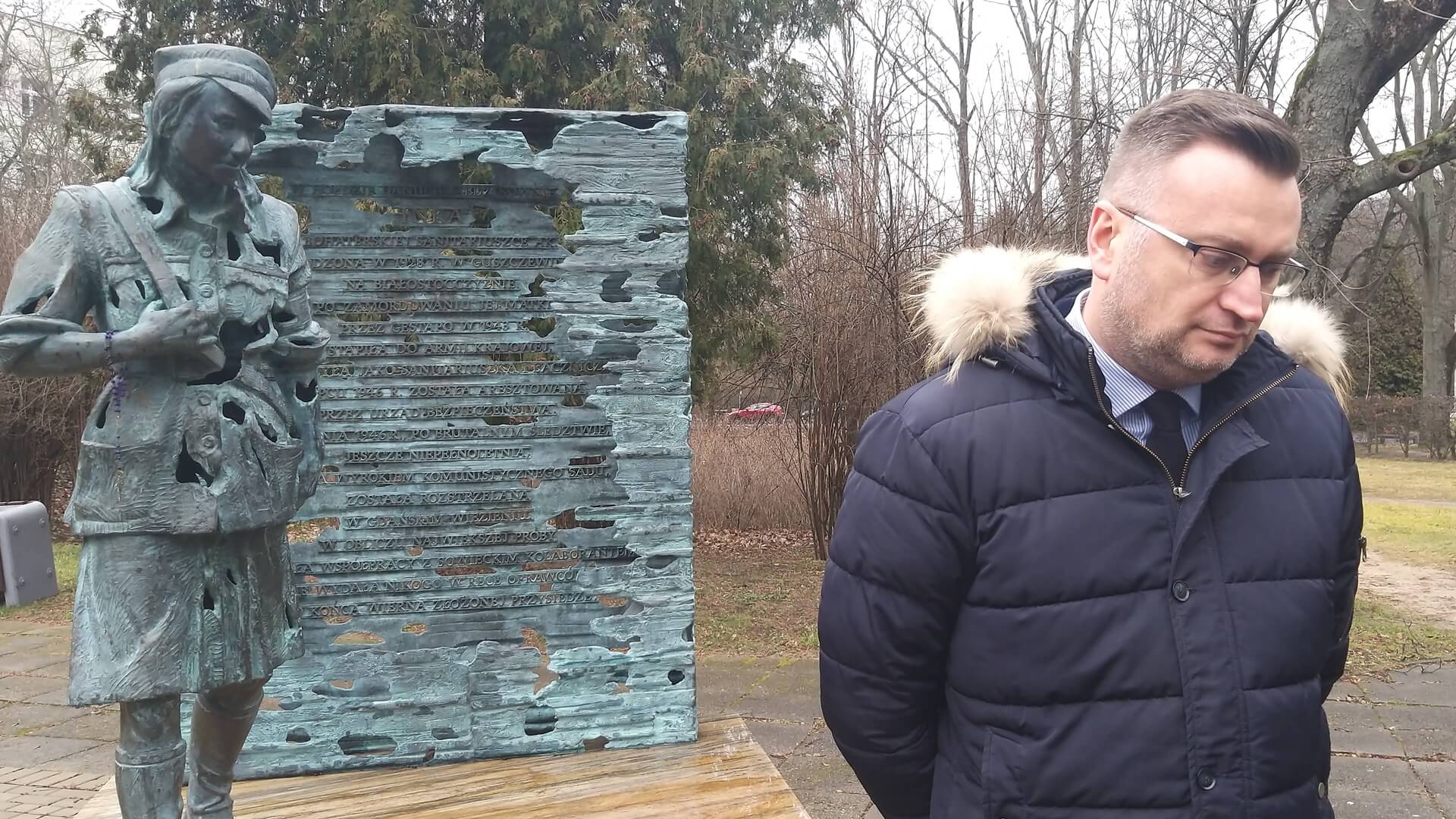 Obchody Dnia Żołnierzy Wyklętych w Białymstoku - 1 marca przy pomniku "Inki"