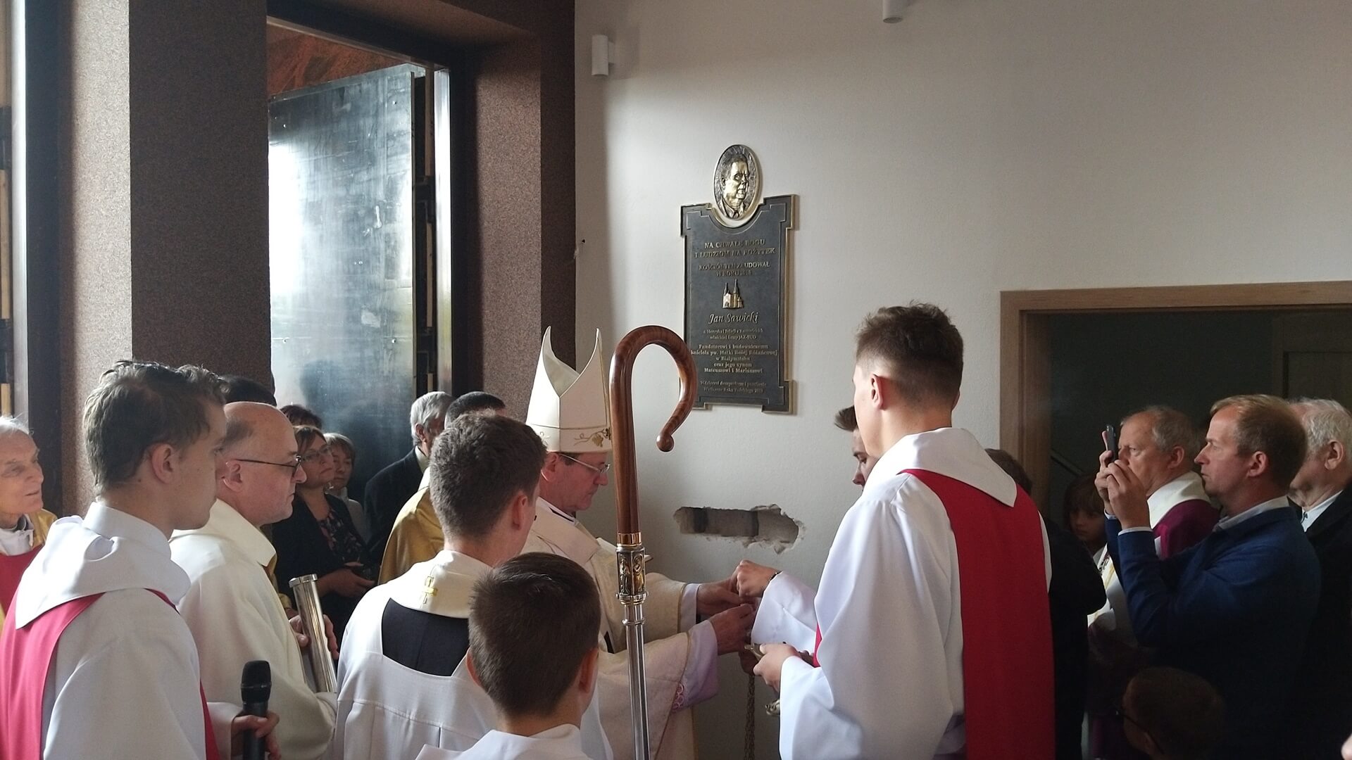 Uroczyste wmurowanie kamienia węgielnego w kościele na białostockim Antoniuku [zdjęcia]